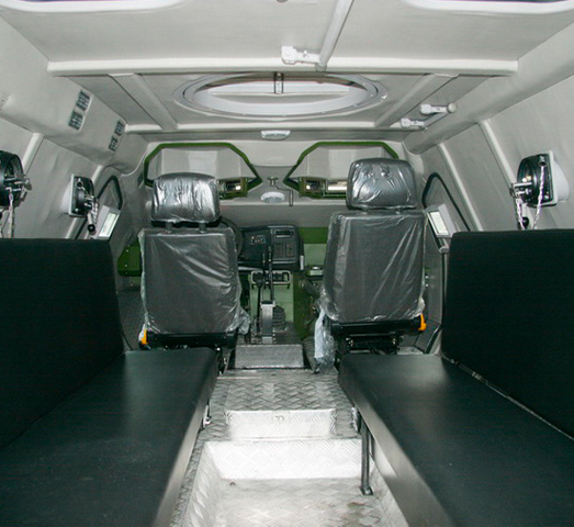 vehicle interior arrangement